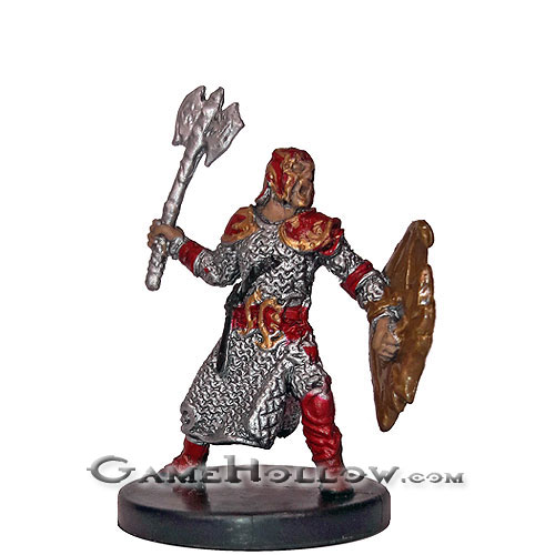 D&D Miniatures Against the Giants 24 Skullcleave Warrior (Male Human Fighter)