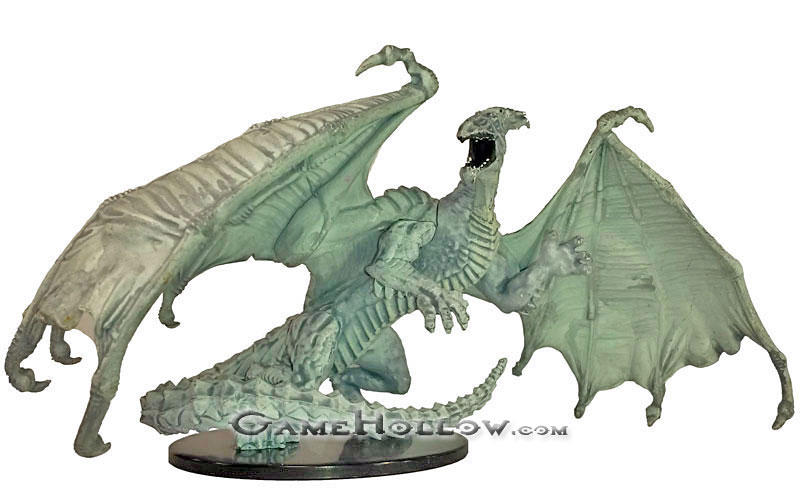 D&D Miniatures Against the Giants 59 Elder White Dragon HUGE