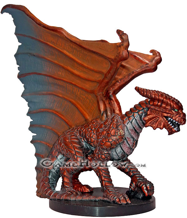 D&D Miniatures Angelfire 21 Large Copper Dragon