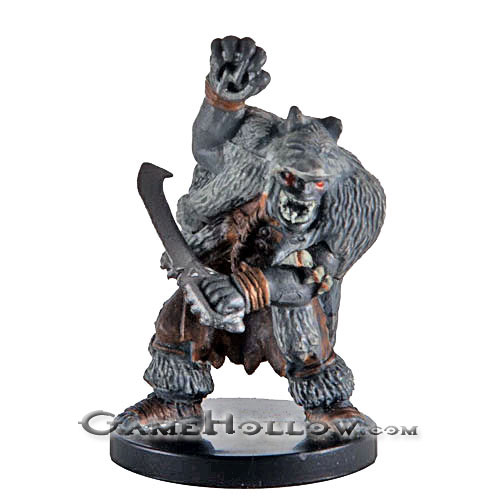 D&D Miniatures Angelfire 58 Orc Wolf Shaman