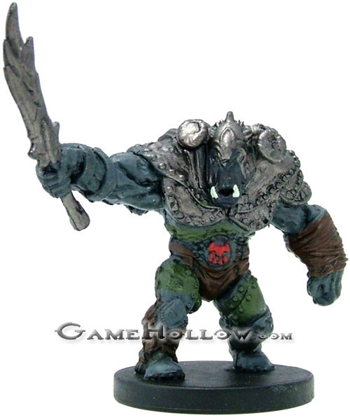 D&D Miniatures Blood of Gruumsh 06 Orc Chieftain
