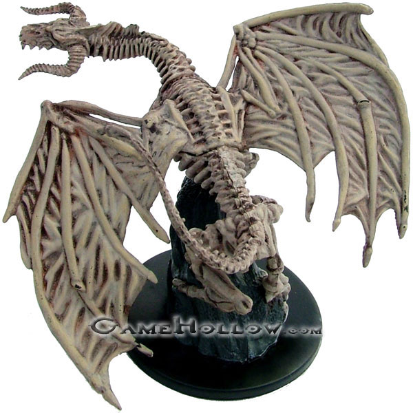 D&D Miniatures Curse of Undeath 02 Dracolich (Night Dragon)