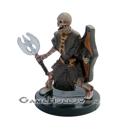 D&D Miniatures Curse of Undeath 09 Warrior Skeleton