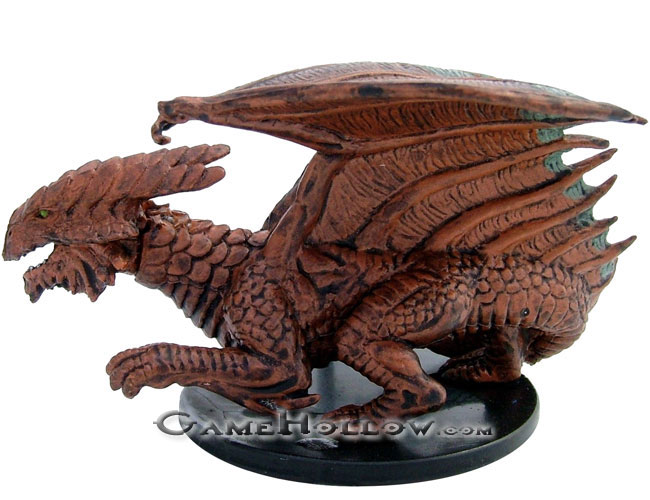 D&D Miniatures Heart of Cormyr 01 Copper Dragon (Large)