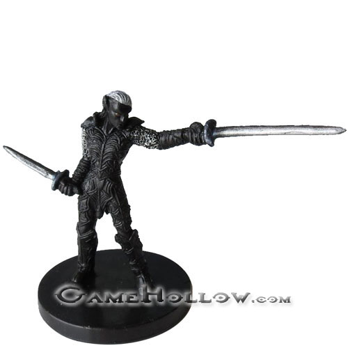 D&D Miniatures Sting of Lolth 05 Drow Blademaster