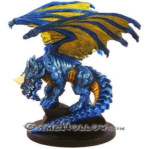 D&D Miniatures Dragon Collector's Set Young Blue Dragon (Large)