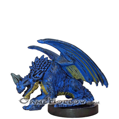 D&D Miniatures Dragoneye 29 Blue Wyrmling (Small Dragon)