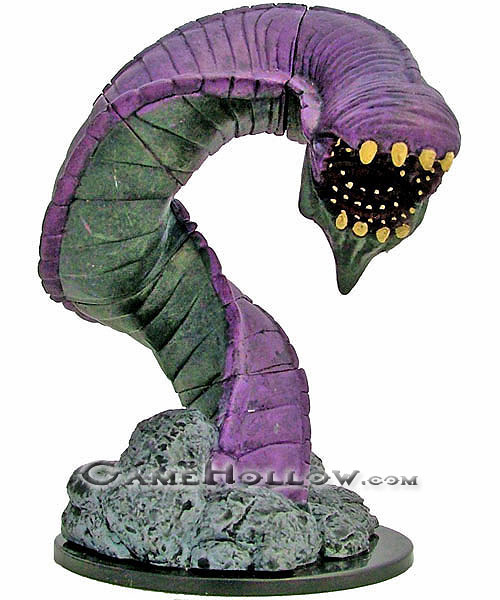 D&D Miniatures War of the Dragon Queen 21 Purple Worm EPIC HUGE
