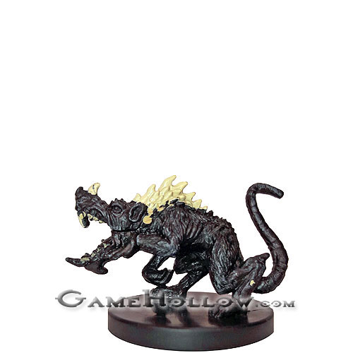 D&D Miniatures War of the Dragon Queen 28 Diseased Dire Rat