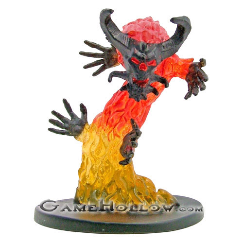 D&D Miniatures Dungeons of Dread 15 Immolith (Fire Demon)