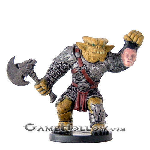 D&D Mini Dungeons of Dread - and HARD TO FIND!! BUGBEAR HEADREAVER  #32 