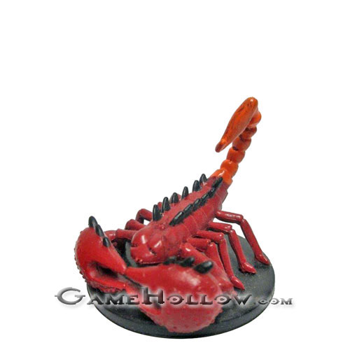 D&D Miniatures Dangerous Delves 25 Hellstinger Scorpion (Large Monstrous)