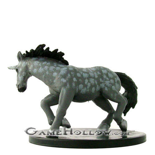 D&D Miniatures Dangerous Delves 36 Unicorn (Gray)