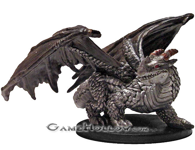 D&D Miniatures Demonweb 60 Iron Dragon Prowler (Large)