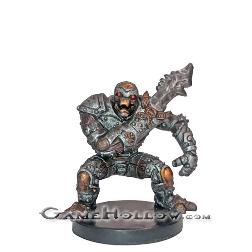 D&D Miniatures Giants of Legend 06 Warforged Fighter