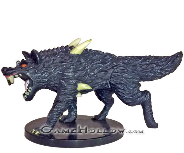 D&D Miniatures Giants of Legend 25 Dire Wolf (Large)