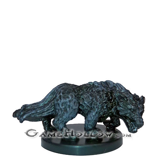 D&D Miniatures Harbinger 80 Worg (Wolf)