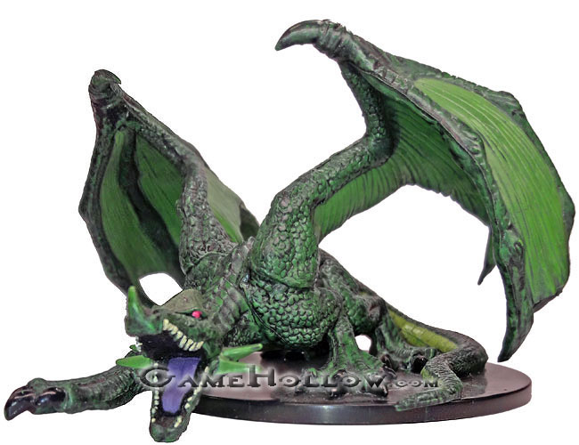 D&D Miniatures Legendary Evils 15 Elder Green Dragon HUGE