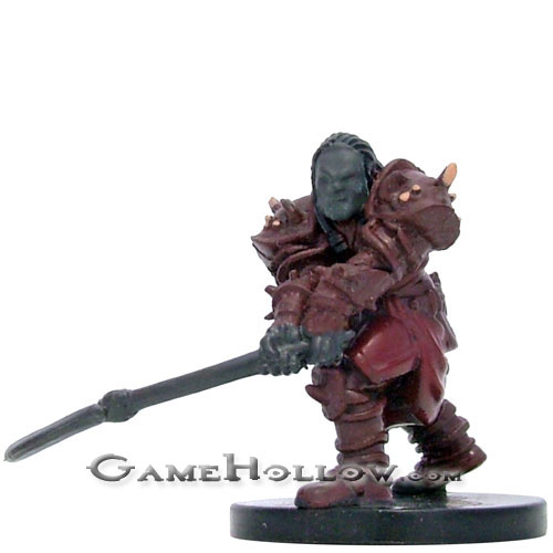 D&D Miniatures Lords of Madness 37 Orc Warchief