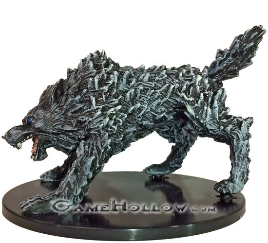 D&D Miniatures Lords of Madness 38 Rime Hound HUGE (Dire Wolf)