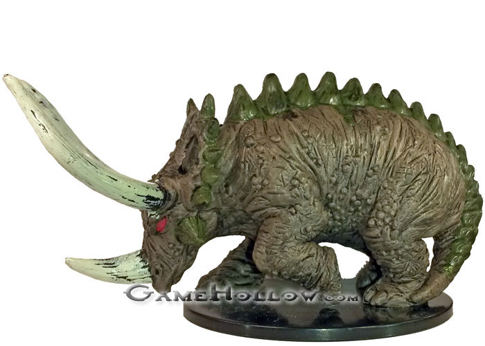 D&D Miniatures Lords of Madness 53 Trihorn Behemoth HUGE (Triceratops)