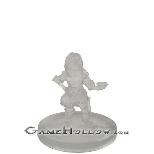 D&D Miniatures Monster Menagerie II 04 Halfling Rogue Invisible (Female)