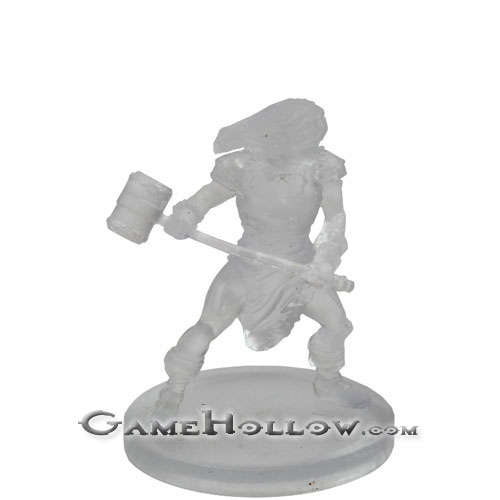 D&D Miniatures Monster Menagerie II 19 Half-Orc Barbarian Invisible