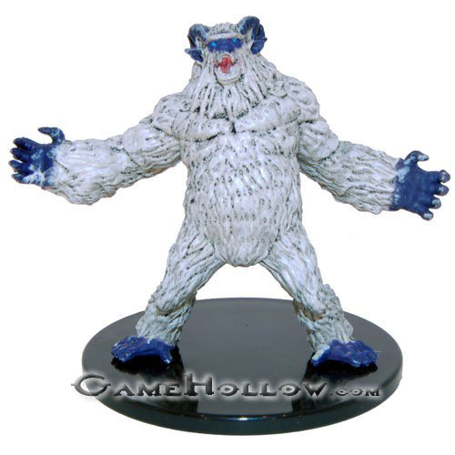 D&D Miniatures Monster Menagerie I 29 Yeti (Sasquatch)