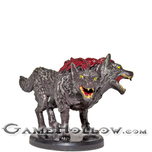 D&D Miniatures Monster Menagerie III 09 Death Dog (Two-Headed Hound)