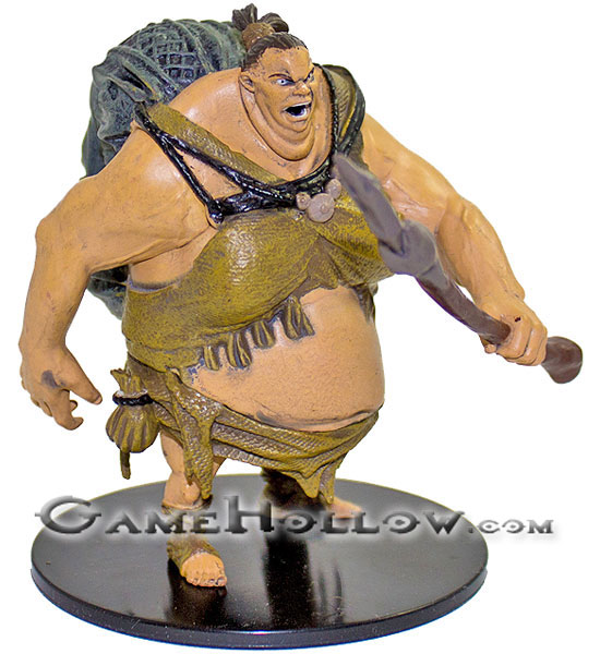 D&D Miniatures Monster Menagerie III 28a Hill Giant (Female Spear)