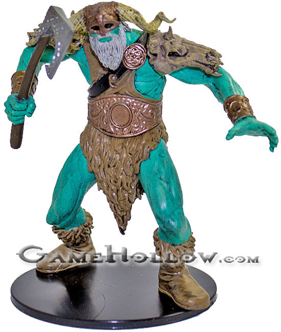 D&D Miniatures Monster Menagerie III 31 Frost Giant (Axe)