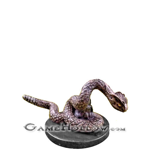 D&D Miniatures Savage Encounters 11 Deathrattle Viper (Snake)