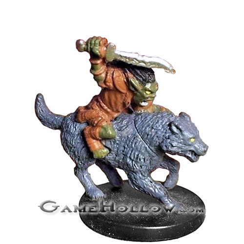 D&D Miniatures Savage Encounters 17 Goblin Wolf Rider