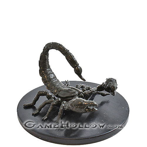 D&D Miniatures Tomb of Annihilation 29 Giant Scorpion (Black)