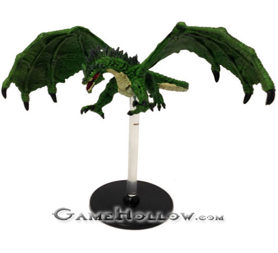 D&D Miniatures Tyranny of Dragons 31 Green Dragon (Large)