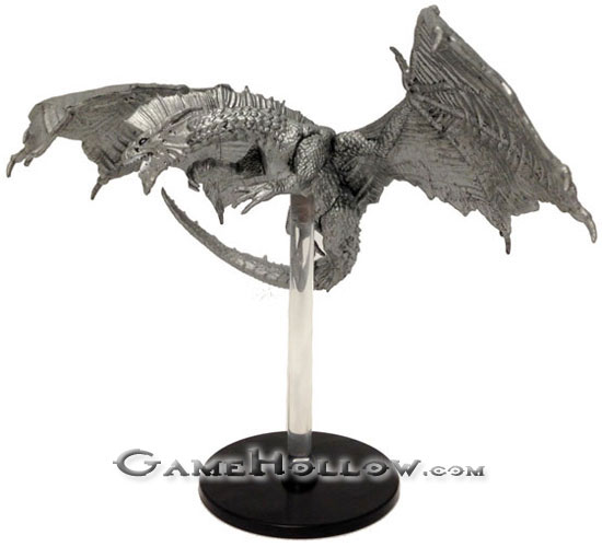 D&D Miniatures Tyranny of Dragons 42 Silver Dragon (Large)
