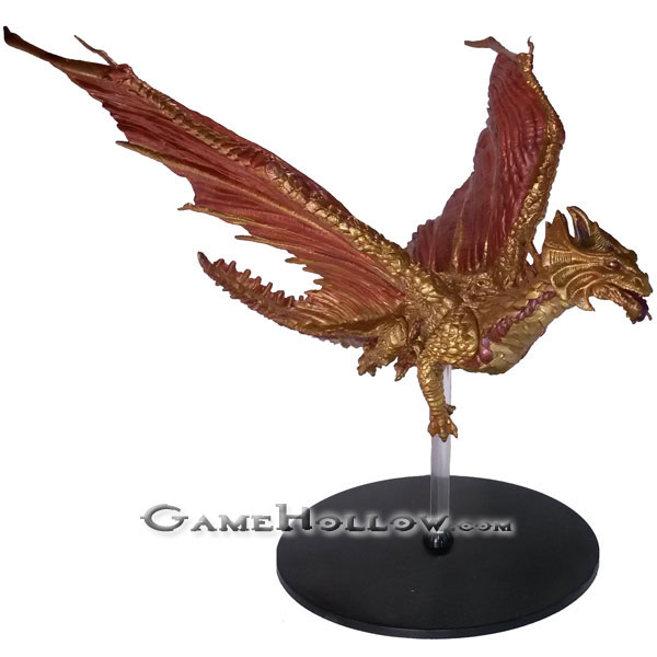 D&D Miniatures Tyranny of Dragons  Ancient Brass Dragon, HUGE LE