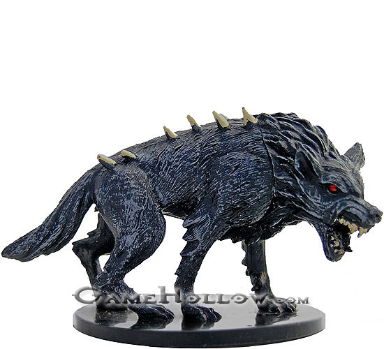 D&D Miniatures Unhallowed 59 Vampire Dire Wolf (Large)
