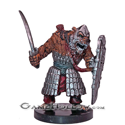 D&D Miniatures War Drums 43 Zakya Rakshasa (Tiger Sorcerer)