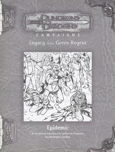 D&D Miniatures Maps, Tiles, Overlays, Campaigns Campaign Legacy of Green Regent Epidemic Promo Game Day Adventure