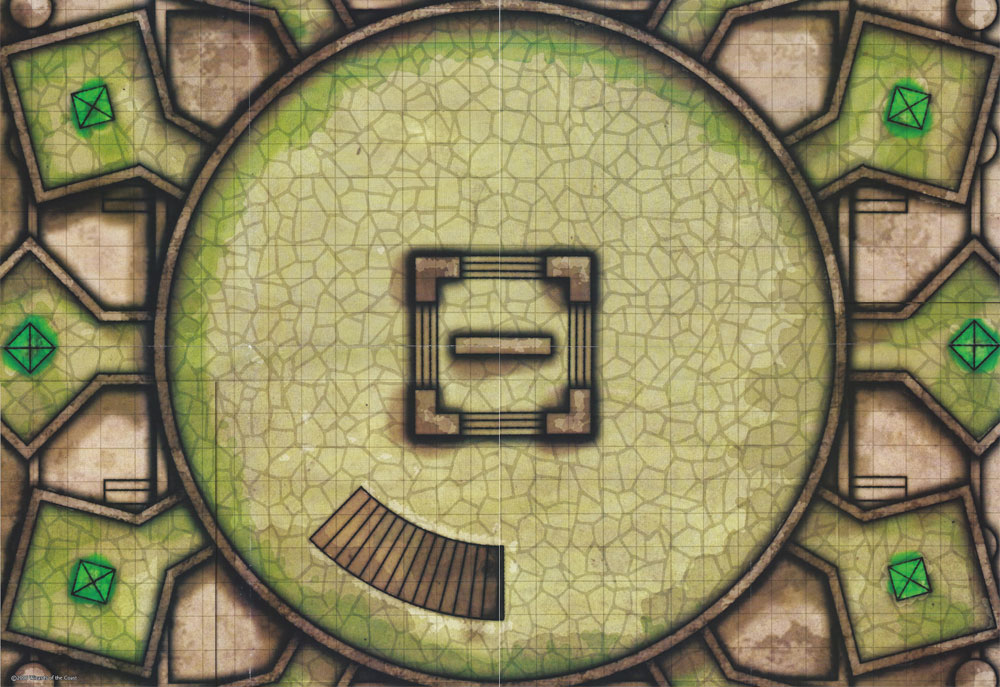 D&D Miniatures Maps, Tiles, Overlays, Campaigns Map High Chamber 2006