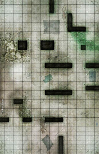 D&D Miniatures Maps, Tiles, Overlays, Campaigns Map Lost Temple