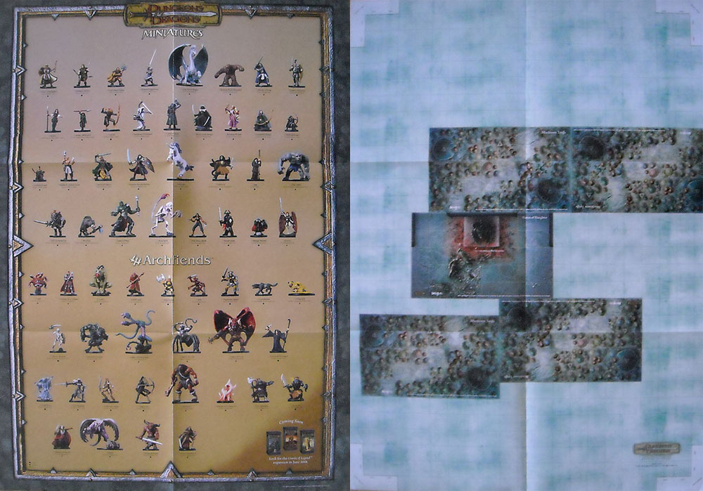 D&D Miniatures Maps, Tiles, Overlays, Campaigns Poster Archfiends Set