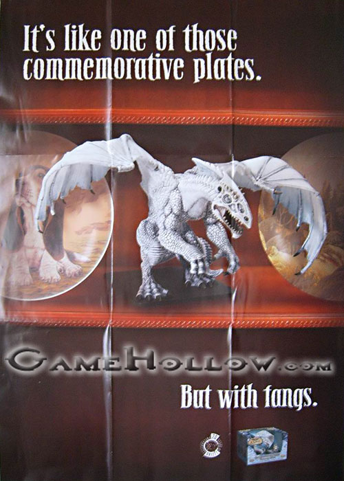 D&D Miniatures Maps, Tiles, Overlays, Campaigns Poster Gargantuan White Dragon Icingdeath