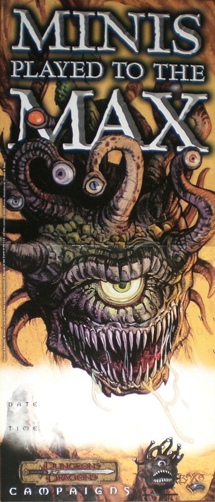 D&D Miniatures Maps, Tiles, Overlays, Campaigns Poster MINIS TO THE MAX: Deathknell