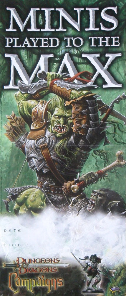 D&D Miniatures Maps, Tiles, Overlays, Campaigns Poster MINIS TO THE MAX: War Drums