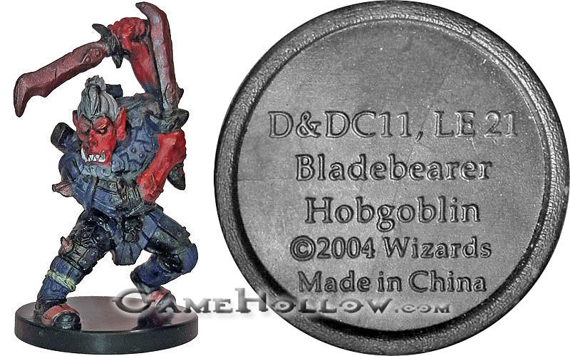 D&D Miniatures Promo Figures, EPIC Cards  Bladebearer Hobgoblin Promo, D&DC11 (Aberrations 27)