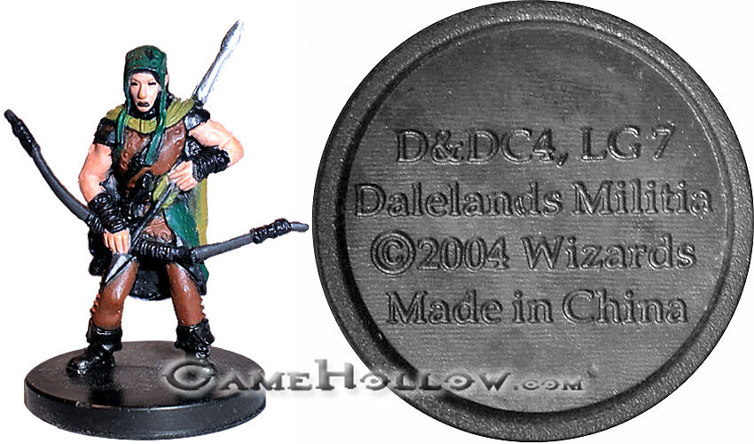D&D Miniatures Promo Figures, EPIC Cards  Dalelands Militia Promo, D&DC 4 (Archfiends 02)