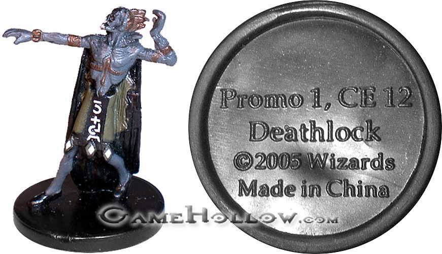 D&D Miniatures Deathknell  Deathlock Promo, Promo 1 (Deathknell 50)