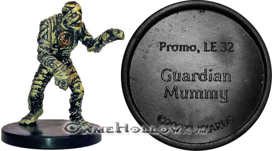 D&D Miniatures Promo Figures, EPIC Cards  Guardian Mummy Promo, Promo (Desert of Desolation 28)